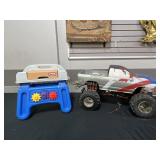 Large RC truck broke , untested, Little tikes