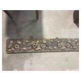 Floral wall art, 65in x 11in