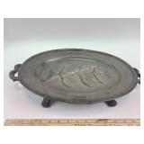 James Dixon & Sons Sheffield pewter warming meat