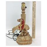 Vintage metal table lamp