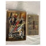 Screwdrivers, files, misc hardware