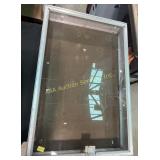 Display case, 34 x 22 x 3 1/2
