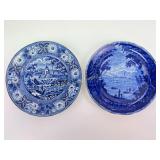 Flow Blue salad plates