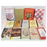 Cookbooks including Better homes and garden,