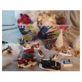 Christmas decoration scene