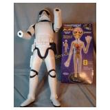 Storm Trooper-no arms- and transparent alien