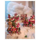 Coca Cola bears on train