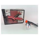 Die cast Travel Air Model airplane with box