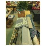 3ft artificial christmas tree w/ stand and decor,