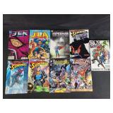 Comic books- JLA, superman, beyond zero hour,