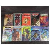 Comic books- alien, predator, aliens predator,