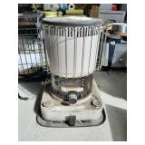 Comfort glow space heater, dirty