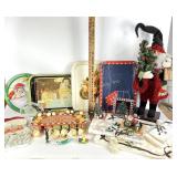 Christmas decor- smith glass nativity scene, 24"