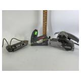 Arrow staple gun, angle drill, power sander, all