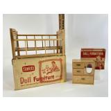 Strombecker doll furniture, 8 inch doll scale- No