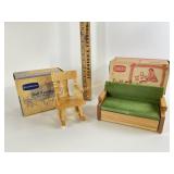 Strombecker doll furniture, 8 inch doll scale- No