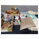 Keystone antique meat grinder, vintage checkered