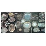 Silverplate serveware including telephone cover