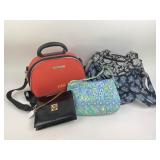 (5) handbags incl. (1) Vera Bradley