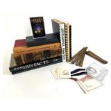 Vintage books and cookbooks including