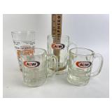 A&W Root Beer and an ESPN mug