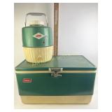 Coleman cooler in good condition and a Coleman
