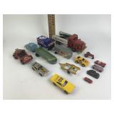 Die cast cars, tootsie toy, etc, plastic toy