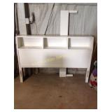 Cubby hole headboard- 38" tall, for full size