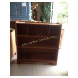 Wooden Bookcase 36"x9"x37.5",some scratches