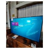 65" Hisense Roku tv with remote, manual, hdmi