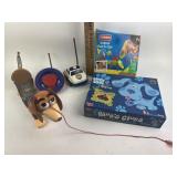 Playskool Preschool radio comtrol, assorted toys,