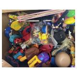 Assorted small toys