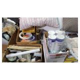 Pillows, light bulbs, food service items (sugar