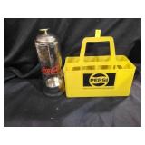 Vintage Pepsi plastic 8 pack, Vintage Coca Cola