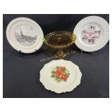 Amber compote and collector