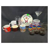 Diet pepsi vintage collector glasses x4, coca