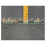 Metal miniatures- soldiers, cavalry