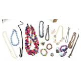Costume jewelry- necklaces, pendants,  bracelets,