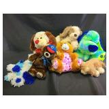 Stuffed animals- dogs, bears