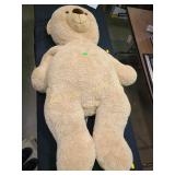 Oversized teddy bear plush