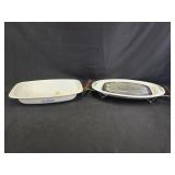 Corning Ware serving dish & baking dish