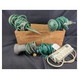 Electrical cord reels with cords untested and a