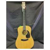 T A Lawerance guitar model JC-1- missing strings