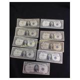 One Dollar Silver Certificate $1 bill,