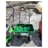 Speedy green 3000 seed fertilizer spreader