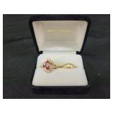 14k gold ring, 14k gold plated ring