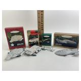 (4) Hallmark Keepsake Star Trek ornaments