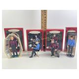 (4) Hallmark Keepsake Star Trek ornaments
