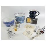 Dansk mosaic dinnerware dishes, two original