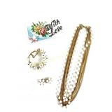 Costume jewelry, necklaces, bracelet, earrings